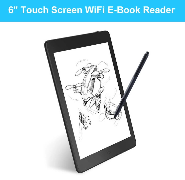 Vtex Cheap Ebook Reader OEM ODM 12 Inch 7.8 Inch 10 Inch 6 Inch Ebook Reader Tablet Optional Bt WiFi Quad Core E Reader Ebook