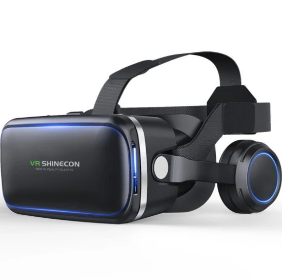Personalizar Vr Shinecon Realidad Virtual 3D Vr gafas auriculares para teléfono móvil