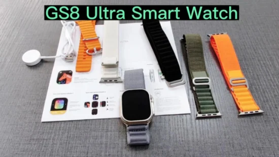 GS8 Ultra Nuevo Monitor de Ritmo Cardíaco Electrónico Inteligente Pulsera Bluetooth Smartwatch