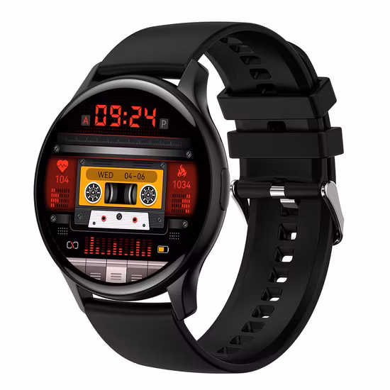 Kronus nuevo reloj inteligente resistente al agua IP68 con llamada Bluetooth y pantalla Amoled de 1,43 pulgadas